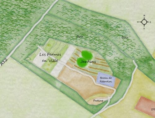Localisation du jardin Petit Basilic