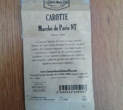 Carotte Marche de Paris NT